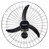 VENTILADOR DE PAREDE 60CM PRETO BIVOLT VENTISOL
